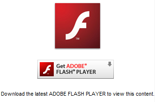 Kein Flashplayer installiert